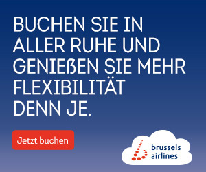 Flüge Werbeanzeige Brüssel Airlines