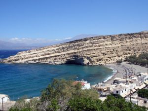 Kreta – Das Dorf Matala